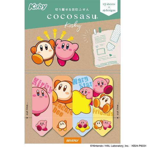 Beverly Cocosasu Page Markers - Kirby Of The Stars Series - Kirby & Waddle Dee