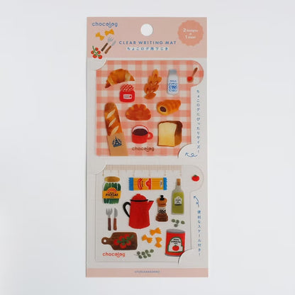 Furukawashiko Chocolog Clear Writing Mat - Kitchen