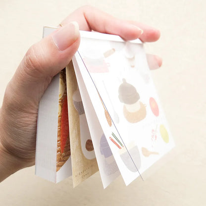 Cozyca x Kano Hirabayashi - Block Memo Pad - Kitchen Tools