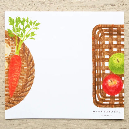 Cozyca x Kano Hirabayashi - Block Memo Pad - Kitchen Tools