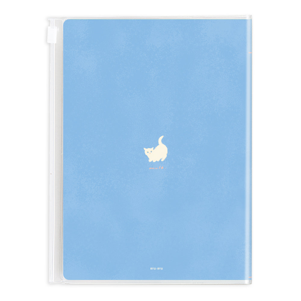 RYU-RYU x mula - 2027 Planner Set - Kitten Blue