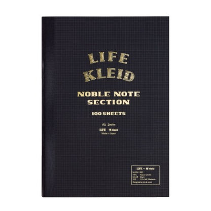 LIFE X Kleid Noble Notebook - A5, Cream Paper