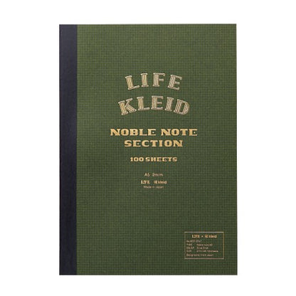 LIFE X Kleid Noble Notebook - A5, Cream Paper