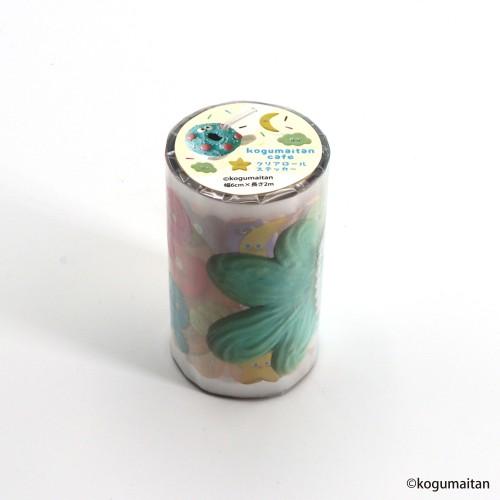 Komamono Creative x Kogumaitan Cafe - Clear Sticker Roll