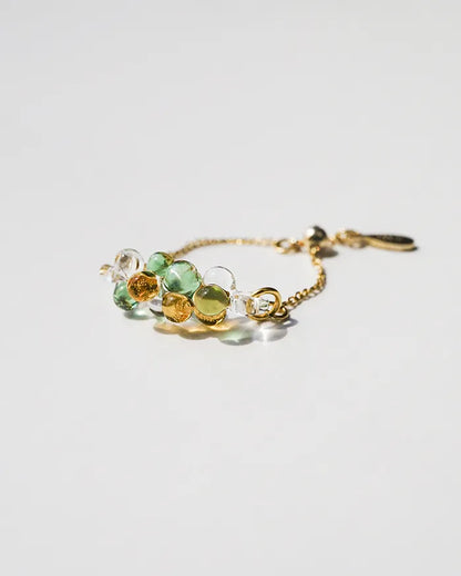 HARIO Lampwork Factory x Iida Umbrella Store - Glass Ring - Komorebi