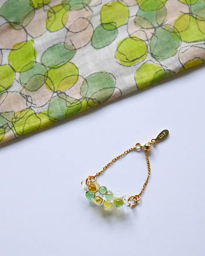 HARIO Lampwork Factory x Iida Umbrella Store - Glass Ring - Komorebi