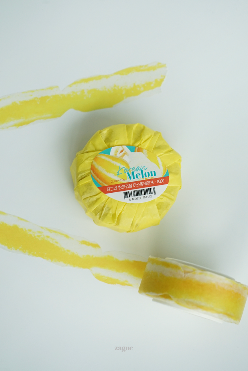 Zagne Korea Washi Tape - Korean Melon Peel