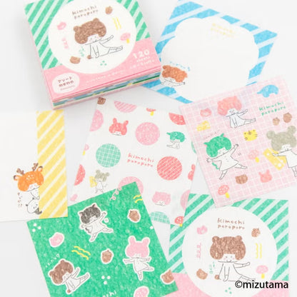 Furukawashiko x Mizutama - Memo Pad - Kimochi Poroporo Series - Animal