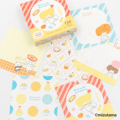 Furukawashiko x Mizutama - Memo Pad - Kimochi Poroporo Series - Restaurant