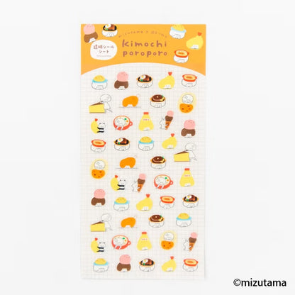 Furukawashiko x Mizutama - Small Sticker Sheet - Kimochi Poroporo Series - Restaurant
