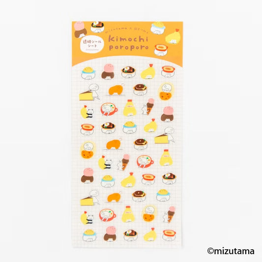 Furukawashiko x Mizutama - Small Sticker Sheet - Kimochi Poroporo Series - Restaurant