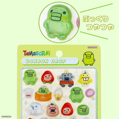 Tamagotchi Bonbon Drop 3D Stickers - Kutchipatchi
