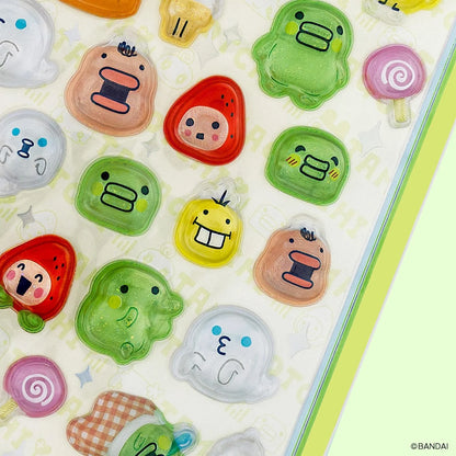 Tamagotchi Bonbon Drop 3D Stickers - Kutchipatchi