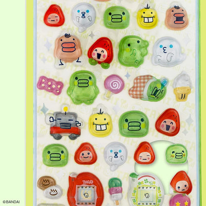 Tamagotchi Bonbon Drop 3D Stickers - Kutchipatchi