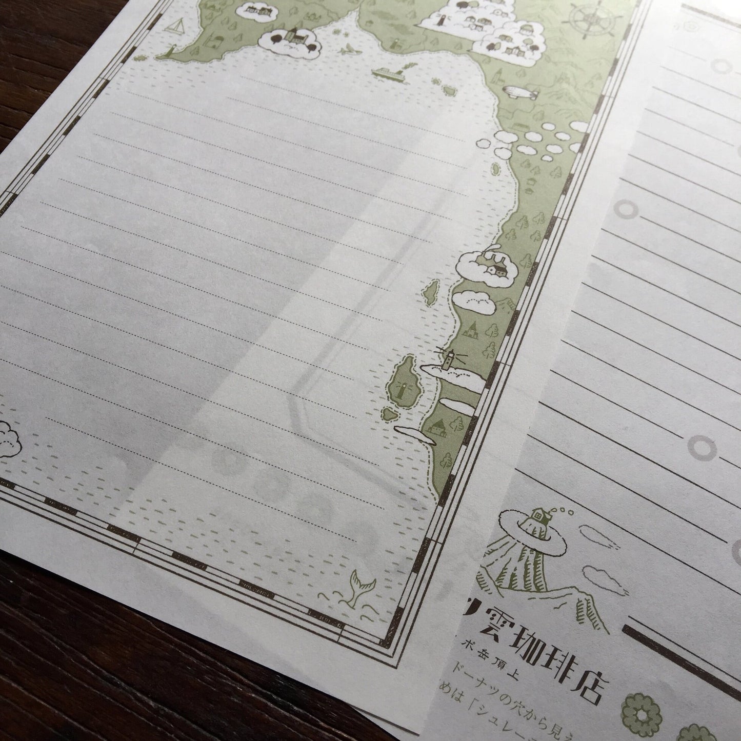 Kyupodo Letter Pad - Cloud Trip