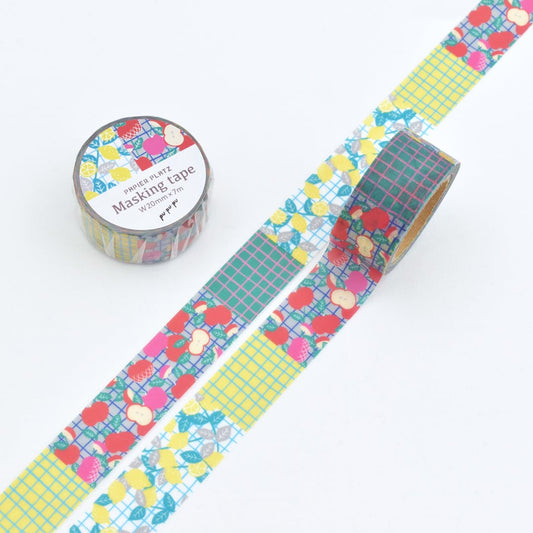 Papier Platz x PUPUPU - Roll Sticky Notes - Lemon and Apple