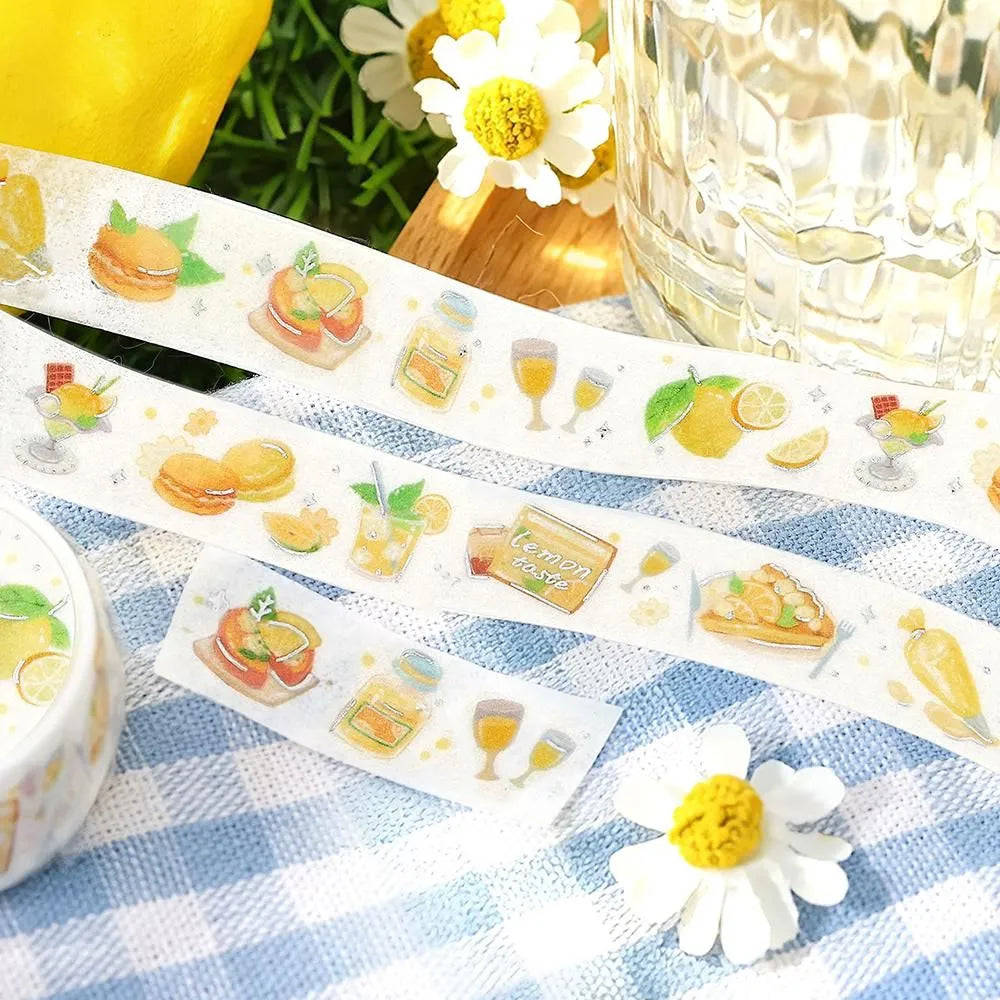 BGM Foil Washi Tape - Tokimeki Flavor Series - Lemon