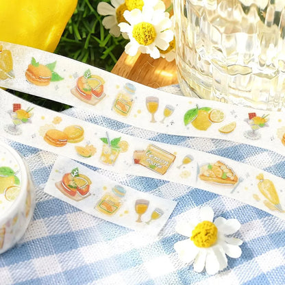 BGM Foil Washi Tape - Tokimeki Flavor Series - Lemon