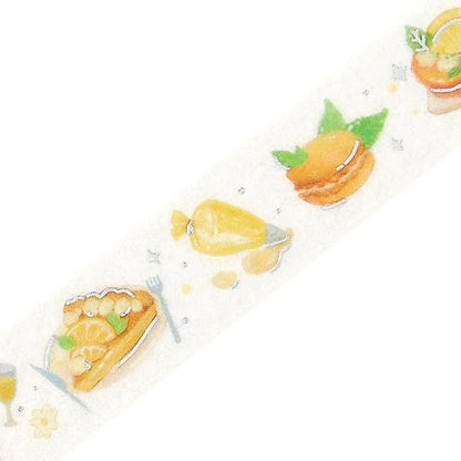 BGM Foil Washi Tape - Tokimeki Flavor Series - Lemon