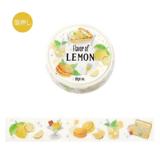 BGM Foil Washi Tape - Tokimeki Flavor Series - Lemon