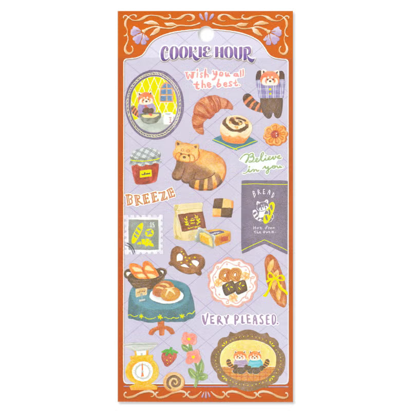 Mind Wave Cookie Hour Sticker Sheet - Lessa Cookie