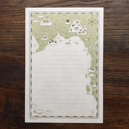 Kyupodo Letter Pad - Cloud Trip