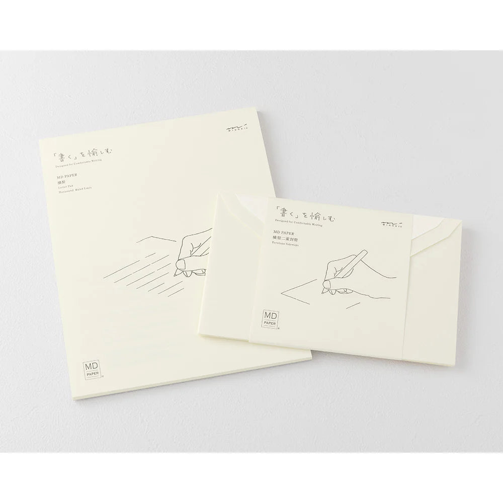 MD Letter Pad - Horizontal Ruled Lines