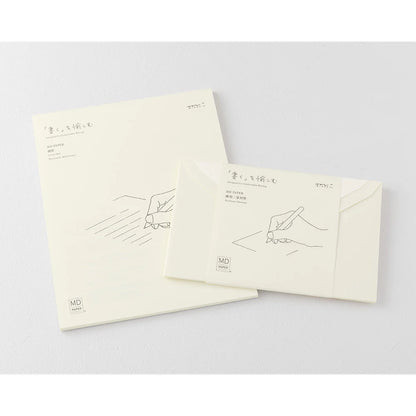 MD Letter Pad - Horizontal Ruled Lines