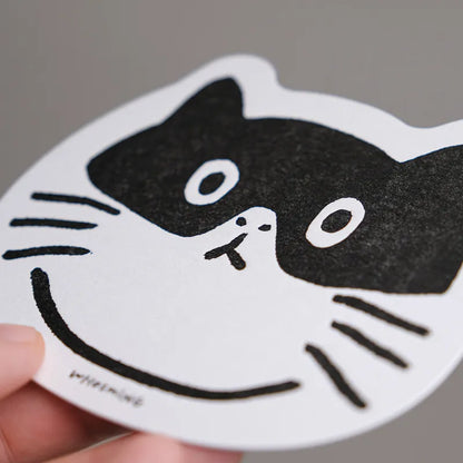 WHOSMiNG Letterpress Card - Cat