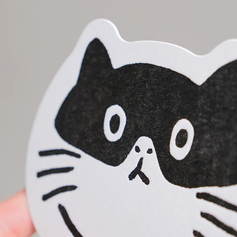 WHOSMiNG Letterpress Card - Cat