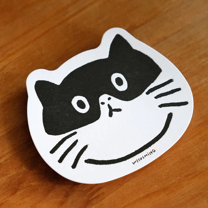 WHOSMiNG Letterpress Card - Cat