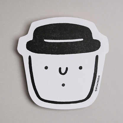 WHOSMiNG Letterpress Card - Mingscups