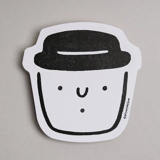 WHOSMiNG Letterpress Card - Mingscups