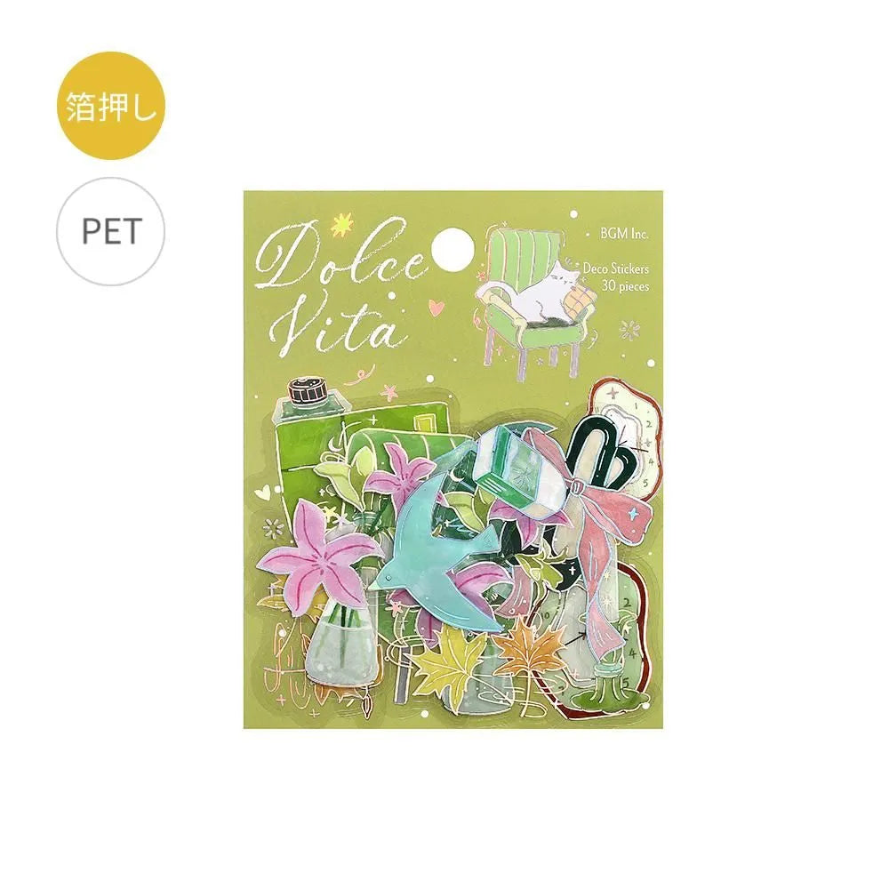 BGM Deco Stickers - Dolce Vita Series - Letters of Happiness