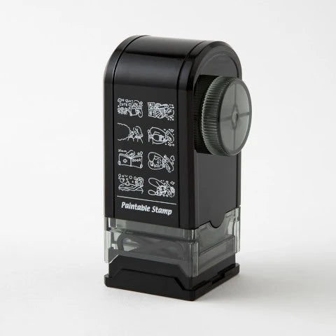 Midori Paintable Rotating Stamp Dial - Life