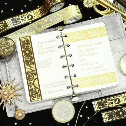 BGM Foil Washi Tape - Grimoire of Stars Series - Light