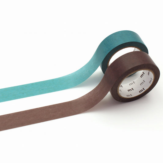 mt Washi Tape - Set of 2 - Light Blue x Gray Purple