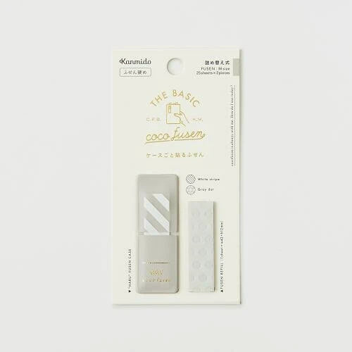 Kanmido Coco Fusen Basic Sticky Notes - Medium