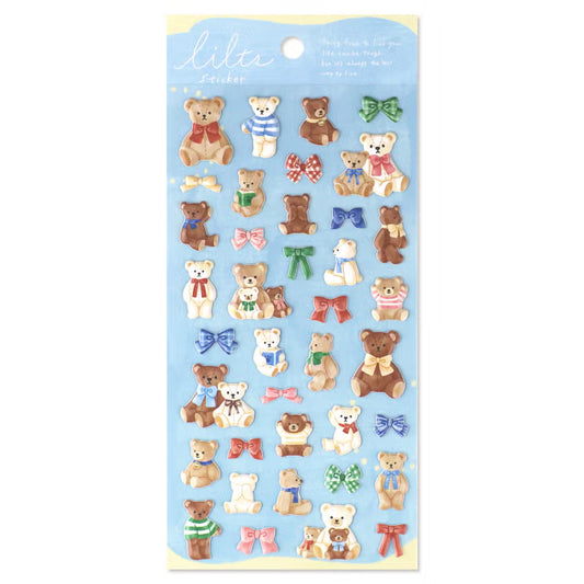 Mind Wave Lilts Sticker Sheet - Kumanonui Walnut