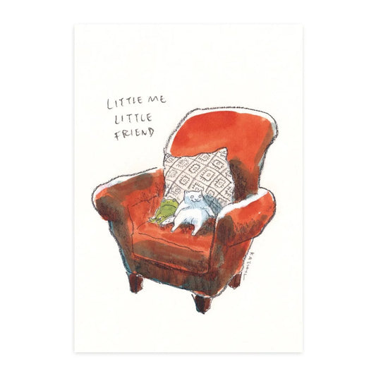 Dawning Crow - Postcard - Little Me Little Friend