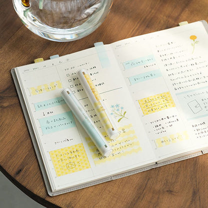 Kanmido LITTRO Roll Sticky Notes - Garden Limited Edition - Cosmos