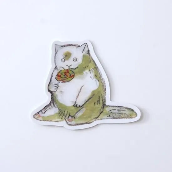 Dawning Crow - Die-Cut Sticker - Lollipop