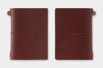 TRAVELER'S Notebook - Passport Size - Love and Trip Red
