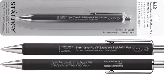 Stalogy Low-Viscosity Oil-Based Ink Ballpoint Pen - 0.7mm