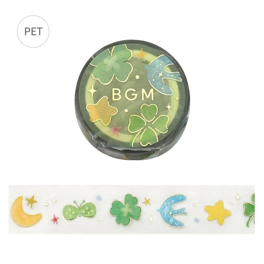 BGM Foil Clear Tape - Life Series - Lucky