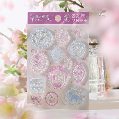BGM Clear Stamp - Maiden Brooch