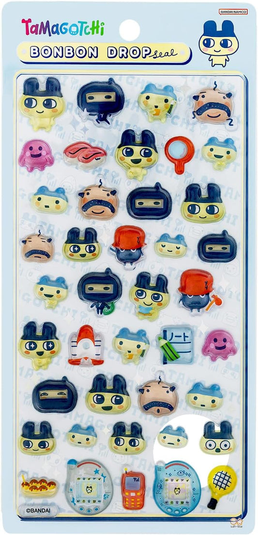 Tamagotchi Bonbon Drop 3D Stickers - Mametchi