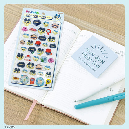 Tamagotchi Bonbon Drop 3D Stickers - Mametchi