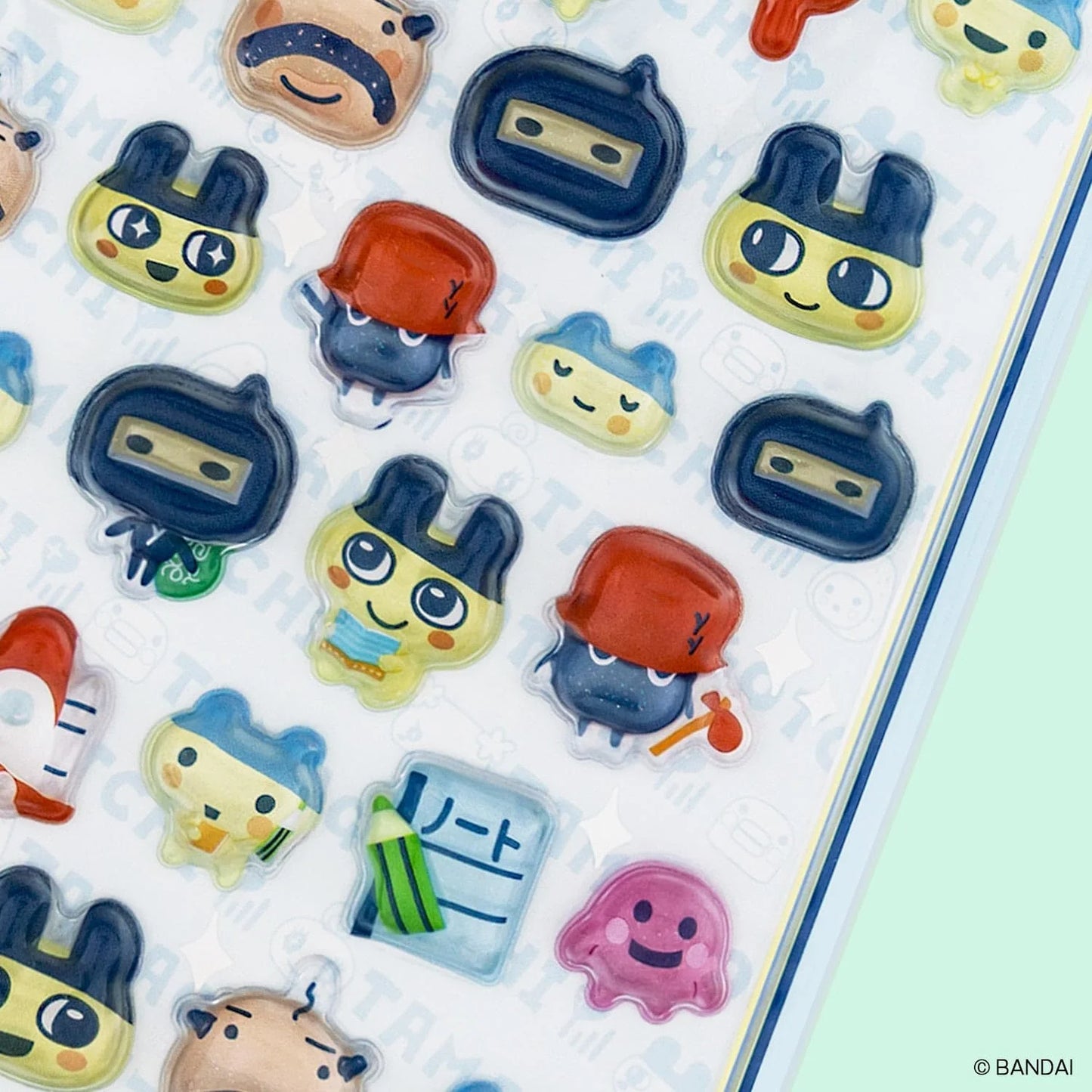 Tamagotchi Bonbon Drop 3D Stickers - Mametchi