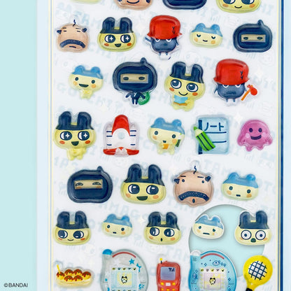 Tamagotchi Bonbon Drop 3D Stickers - Mametchi